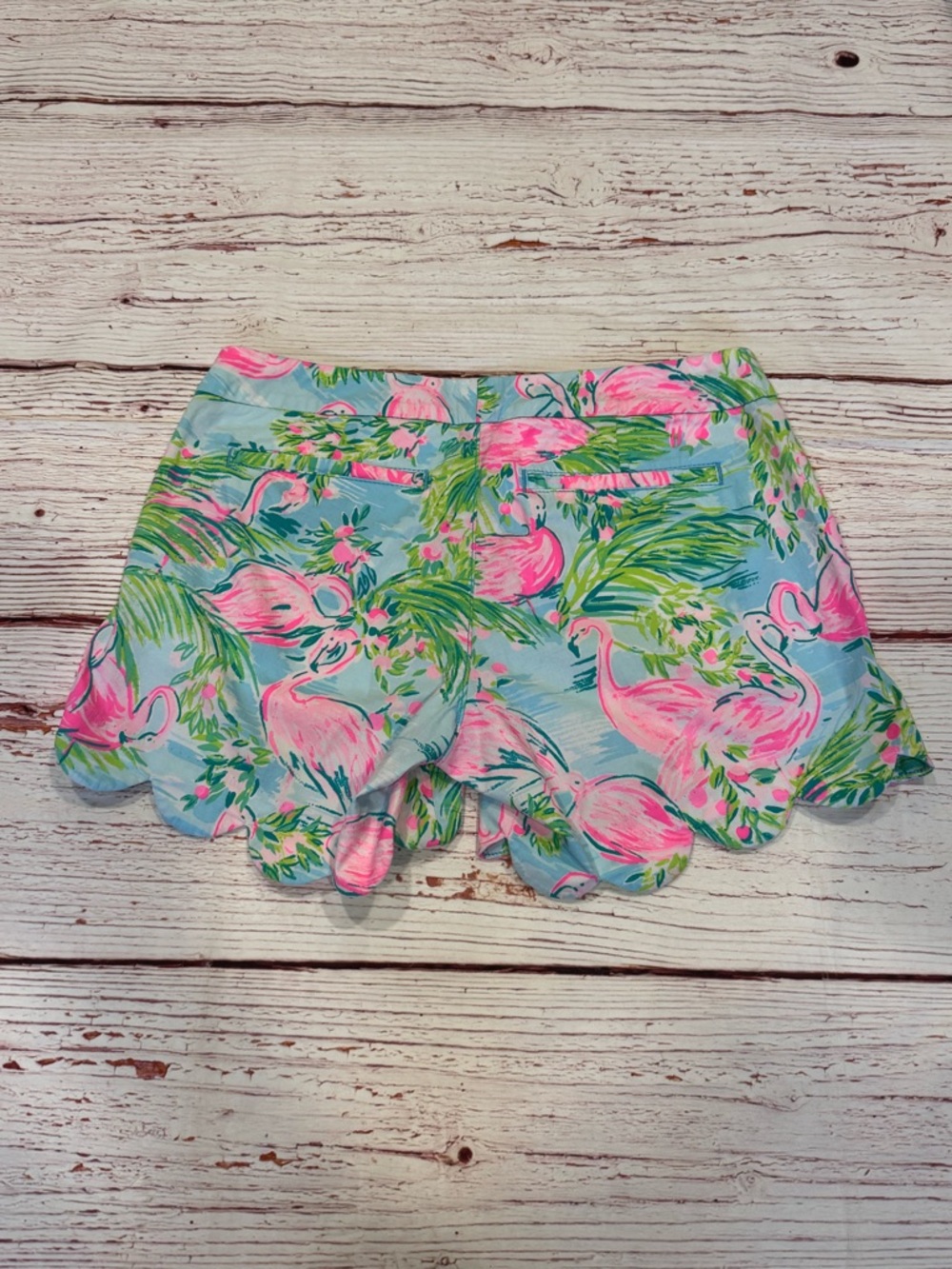 Lilly Pulitzer The Buttercup Stretch Short in Multi Floridita Sz 0 - Picture 9 of 10